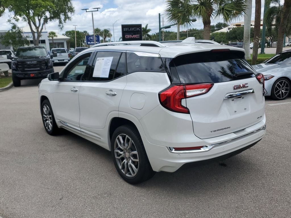 2023 GMC Terrain — rear three-quarter view