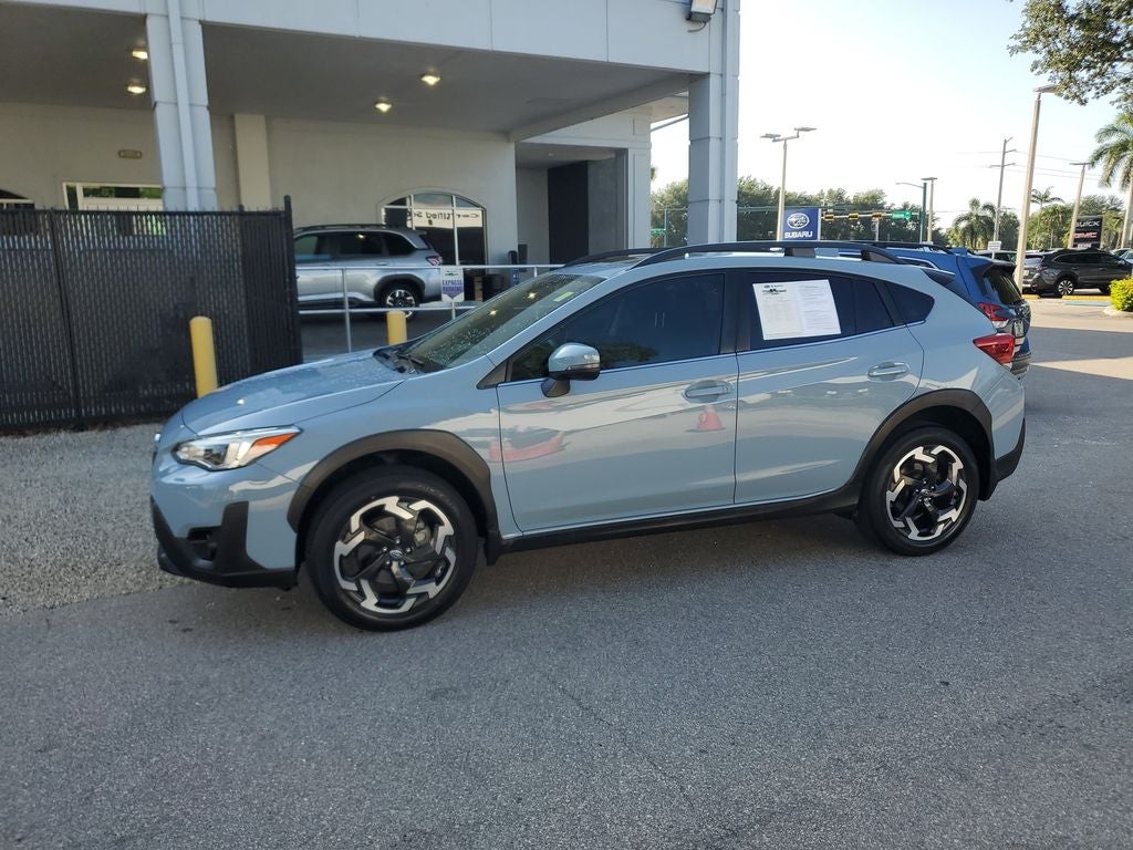 2022 Subaru Crosstrek — side profile view